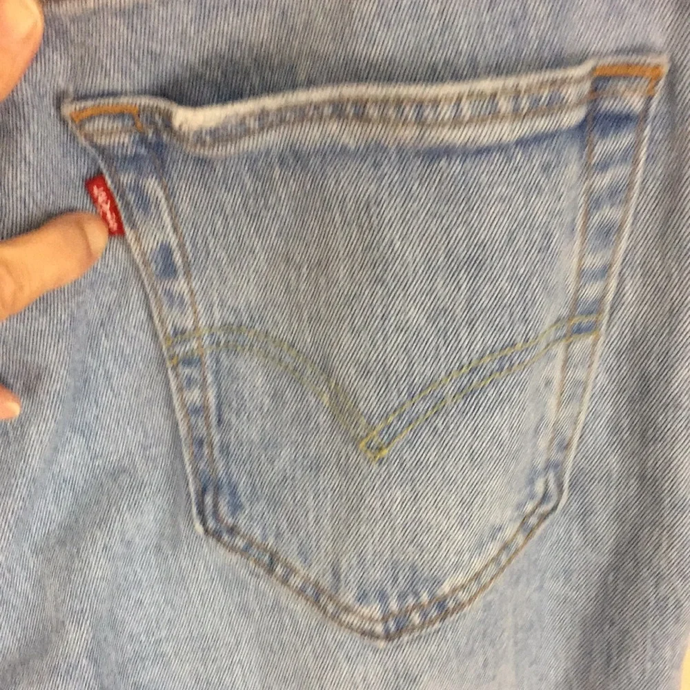 Levi’s 501 Button Fly Red Tab Straight Leg Jeans Broken In just right 36x30